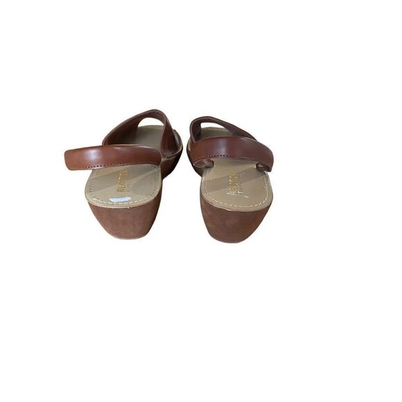 Kenneth Cole Reaction Womens Brown Slingback Open Toe Slide Sandals Size 8.5 - Picture 9 of 9